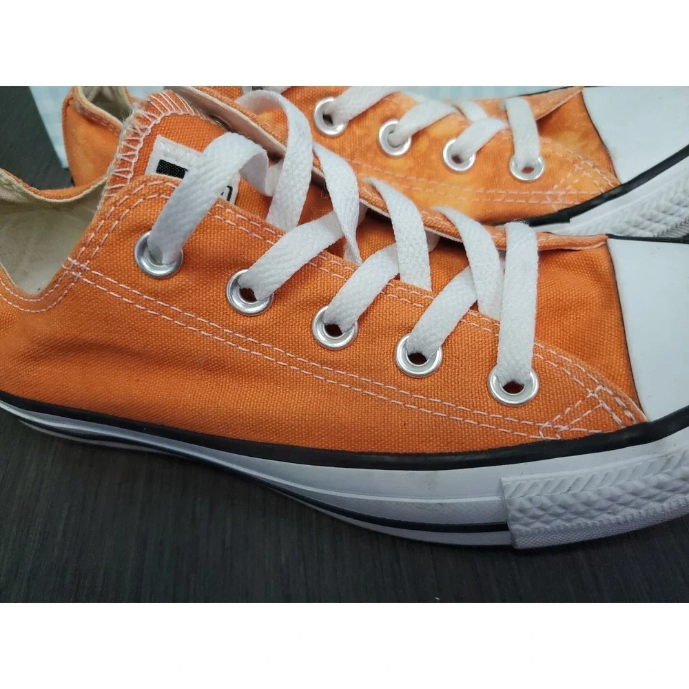 CONVERSE ALL STAR Unisex Sneakers Shoes Orange Chuck Taylor Sz M 4/ W6 - Picture 6 of 11